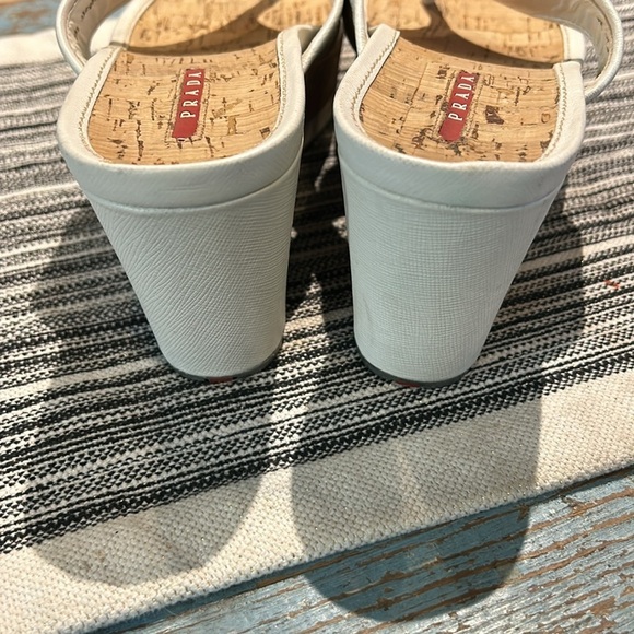 Prada Cork Platform Wedges - Size 9.5 - Picture 4 of 6